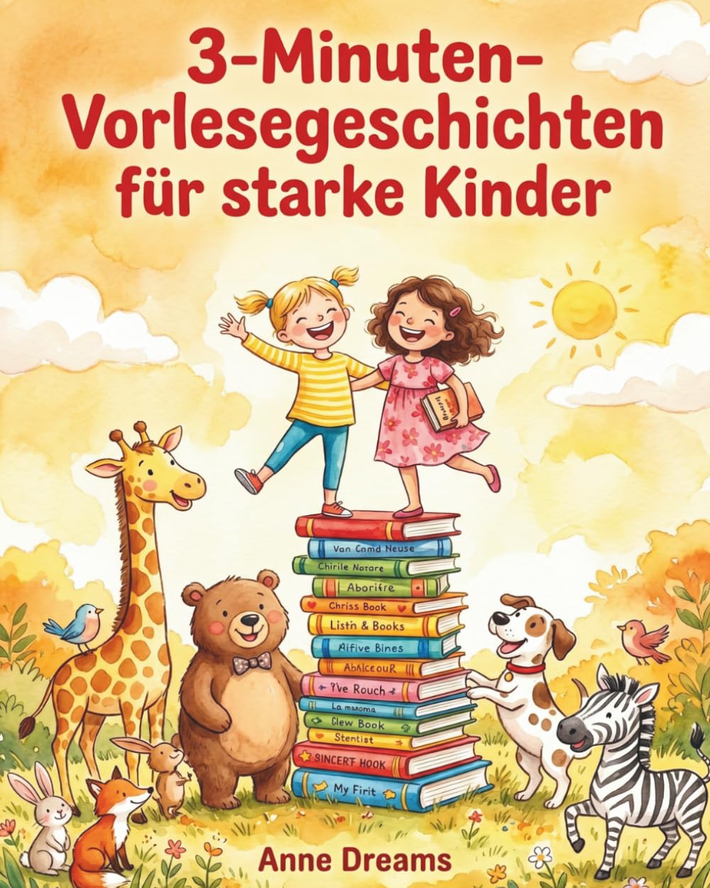 3-Minuten-Vorlesegeschichten für starke Kinder: Kurze Geschichten über Mut, Freundschaft und Selbstvertrauen – zum Vorlesen, Mitlesen und Starkwerden. ... Illustrationen für Kinder ab 5 Jahren.