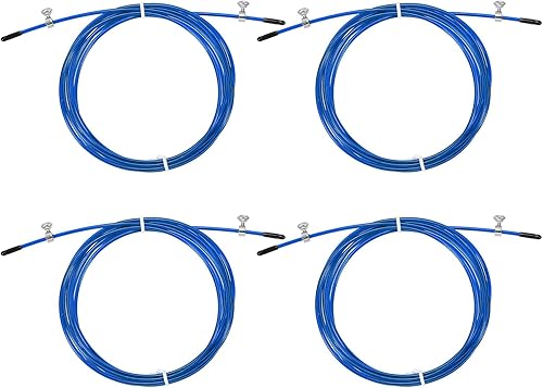 PATIKIL Cable de reemplazo de la cuerda del salto de la velocidad, el alambre de acero profesional de la cuerda de
