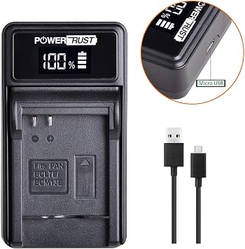2Pack DMW-BCM13E DMW-BCM13 BCM13 Battery and LED USB Charger for Panasonic DMW-BCM13,DMW-BCM13E,DMW-BCM13PP and Panasonic Lumix DC-TS7,DMC-FT5,DMC-LZ40,DMC-TS5,DMC-TZ37,DMC-TZ40,DMC-TZ41