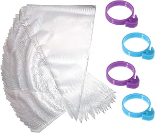 100 Pcs Extra Grandi Sac a Poche Usa e Getta Icing Sacchetti - Addensato Sacca Pasticceria Monouso per Biscotti, Cupcakes, Torta Decorazione #3
