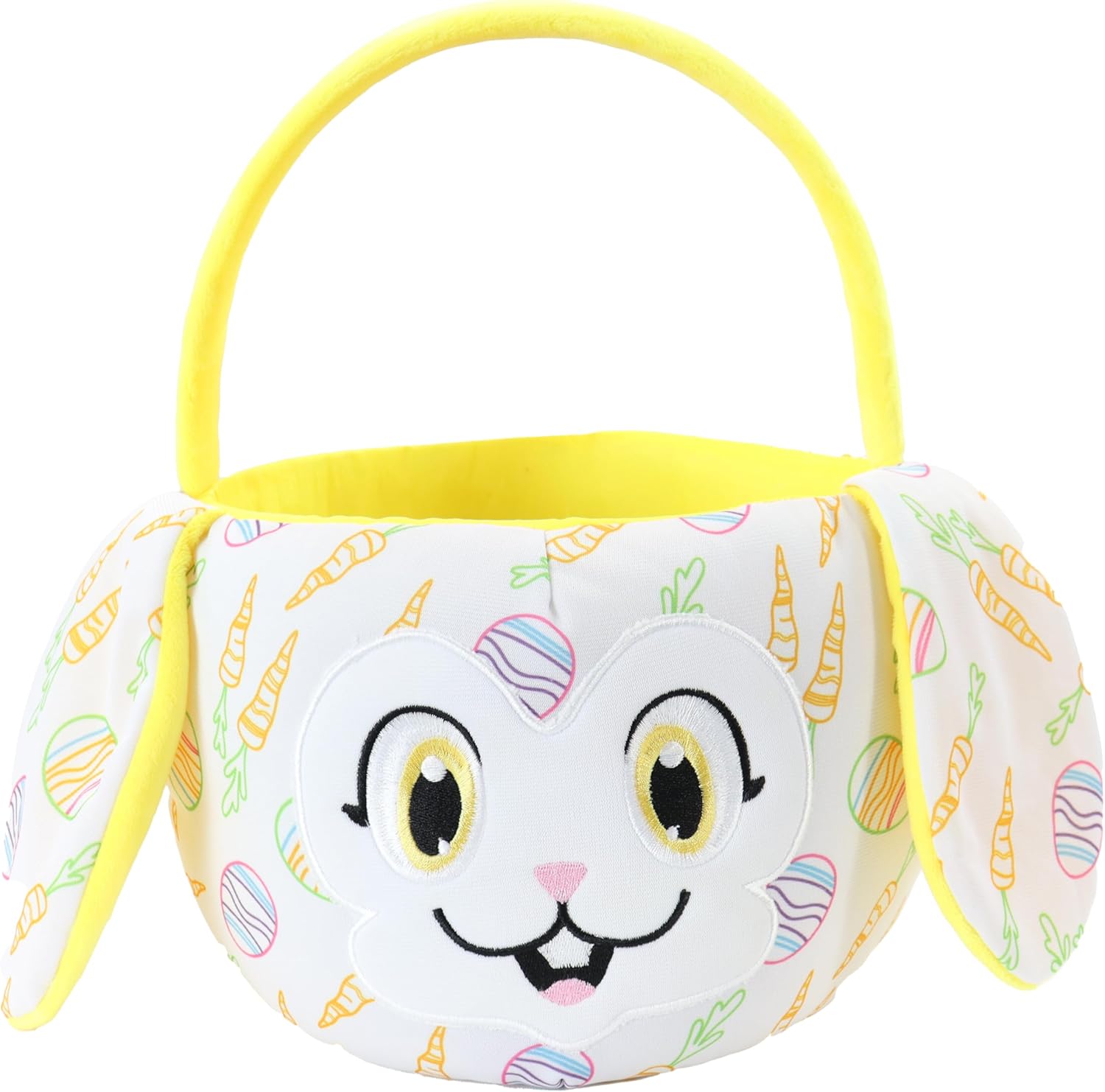 Crayola Color Me Plush, Easter Basket with 3 Ultra-Clean Washable Markers, Yellow Bunny, Creative Fun for Boys and Girls Ages 3 and Up