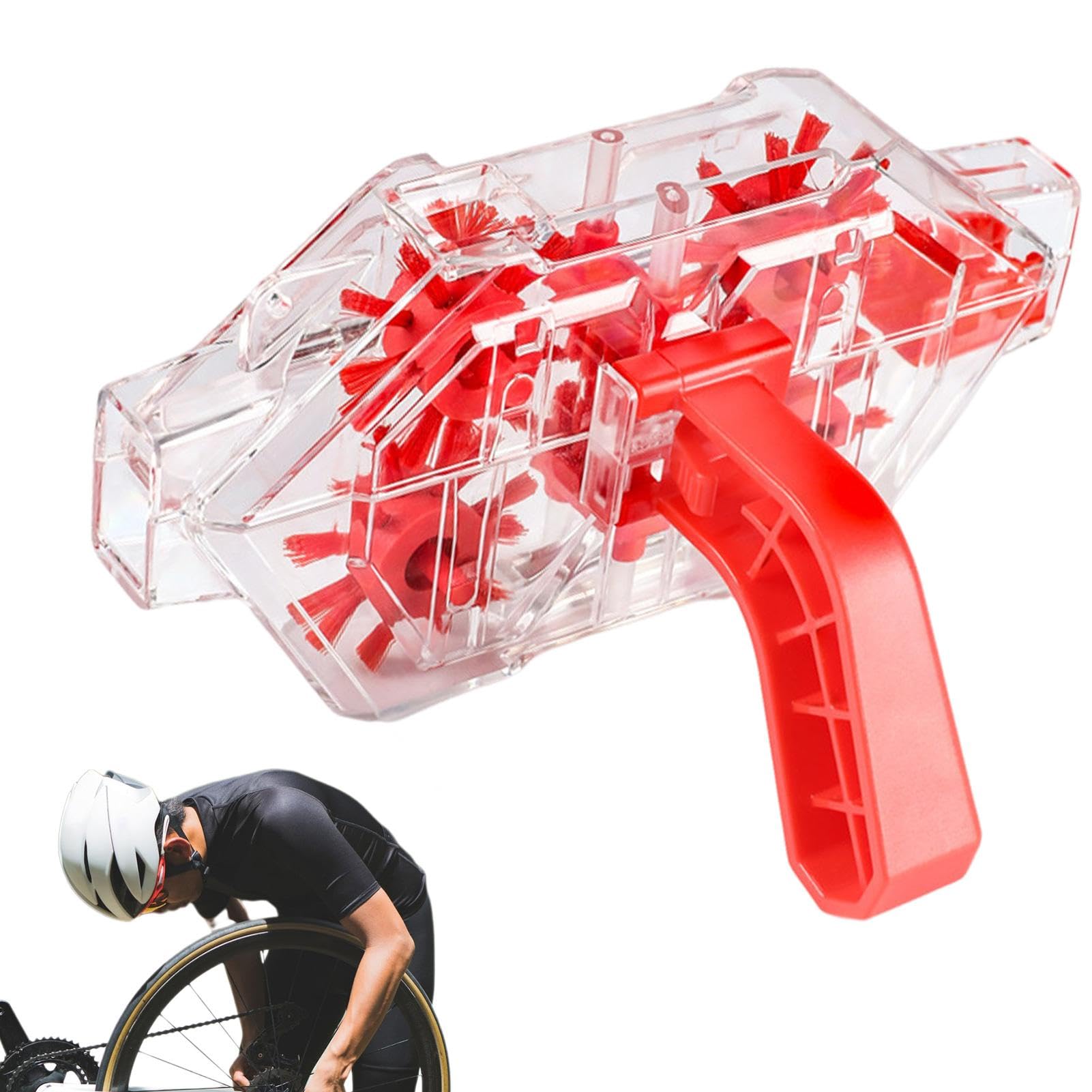 Outil de nettoyage de chaîne de cycle, épurateur de chaîne de cycle, Épurateur de nettoyage de chaîne, Nettoyant d'entretien de cyclisme, nettoyant transparent pour cyclisme de montagne/MT/route Outil de nettoyage de chaîne de cycle, épurateur de chaîne de cycle, Épurateur de nettoyage de chaîne, Nettoyant d'entretien de cyclisme, nettoyant transparent pour cyclisme de montagne/MT/route