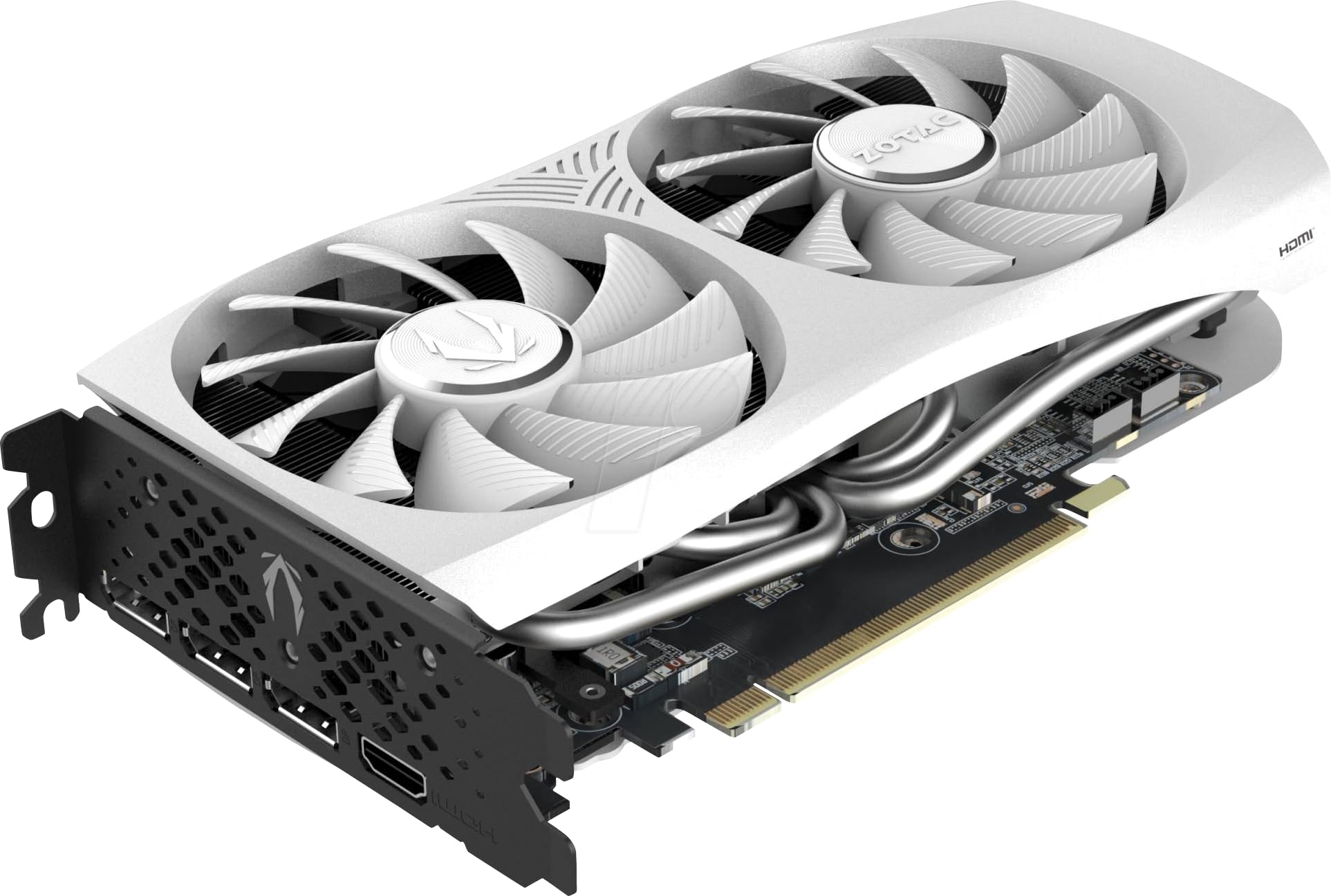 ZOTAC GPU NV RTX4070 TWIN EDGE WHT 12GB FAN