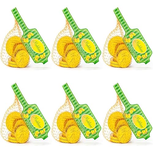 Madelaine Premium Solid Milk Chocolate Gold Coins - Highly Detailed St. Patricks Day Candy