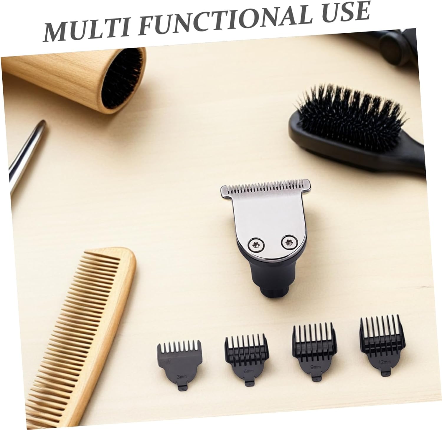 1pc Electric Beard Shaver Replacement Accessory Clipper Combs for Electric Metal Construction Hair Trimming for Home