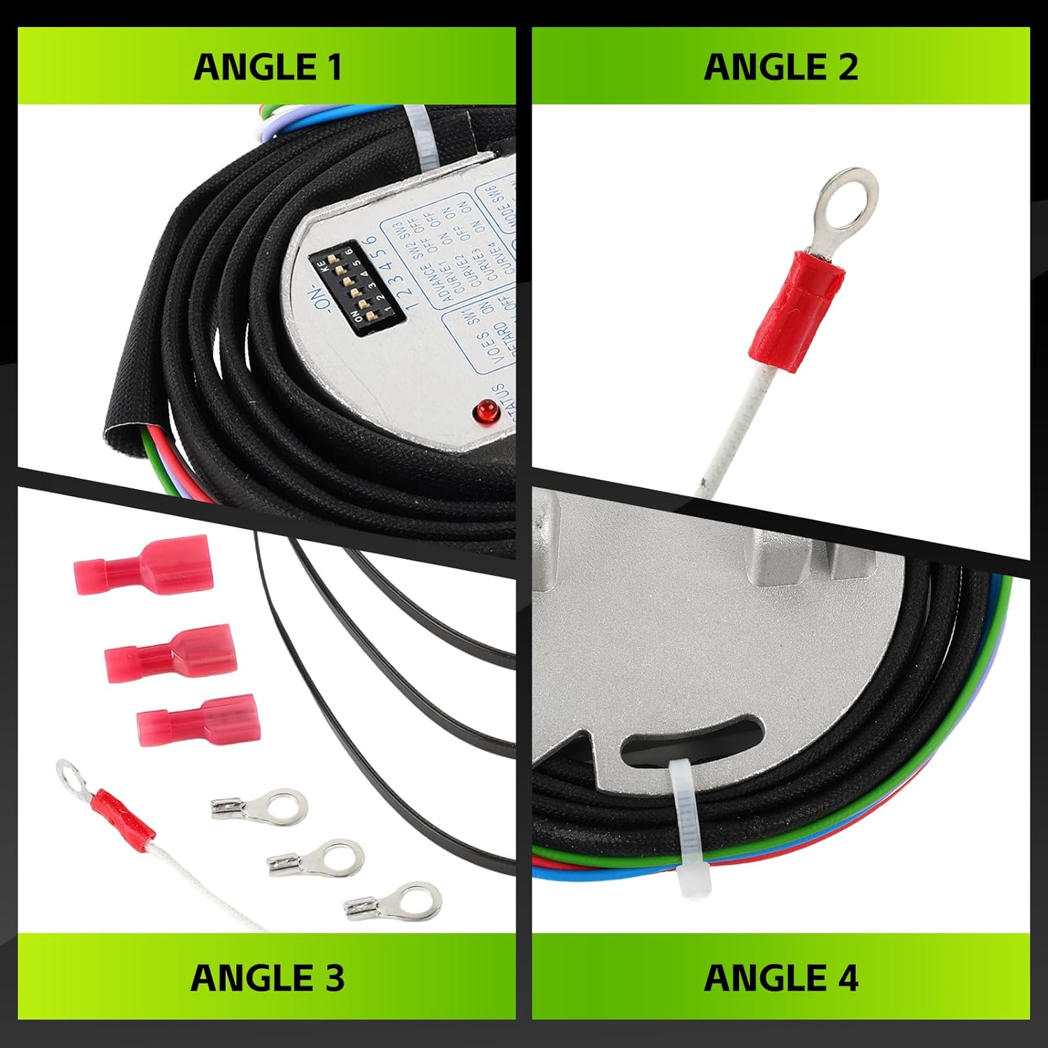 53-644 Single Fire Ignition Kit Programmable Ignition Compatible with 1970-1999 Carbed Big Twin Models 1971-2003 Sportster Models (Except 1200S) S&S Ultima RevTech Carb Engines