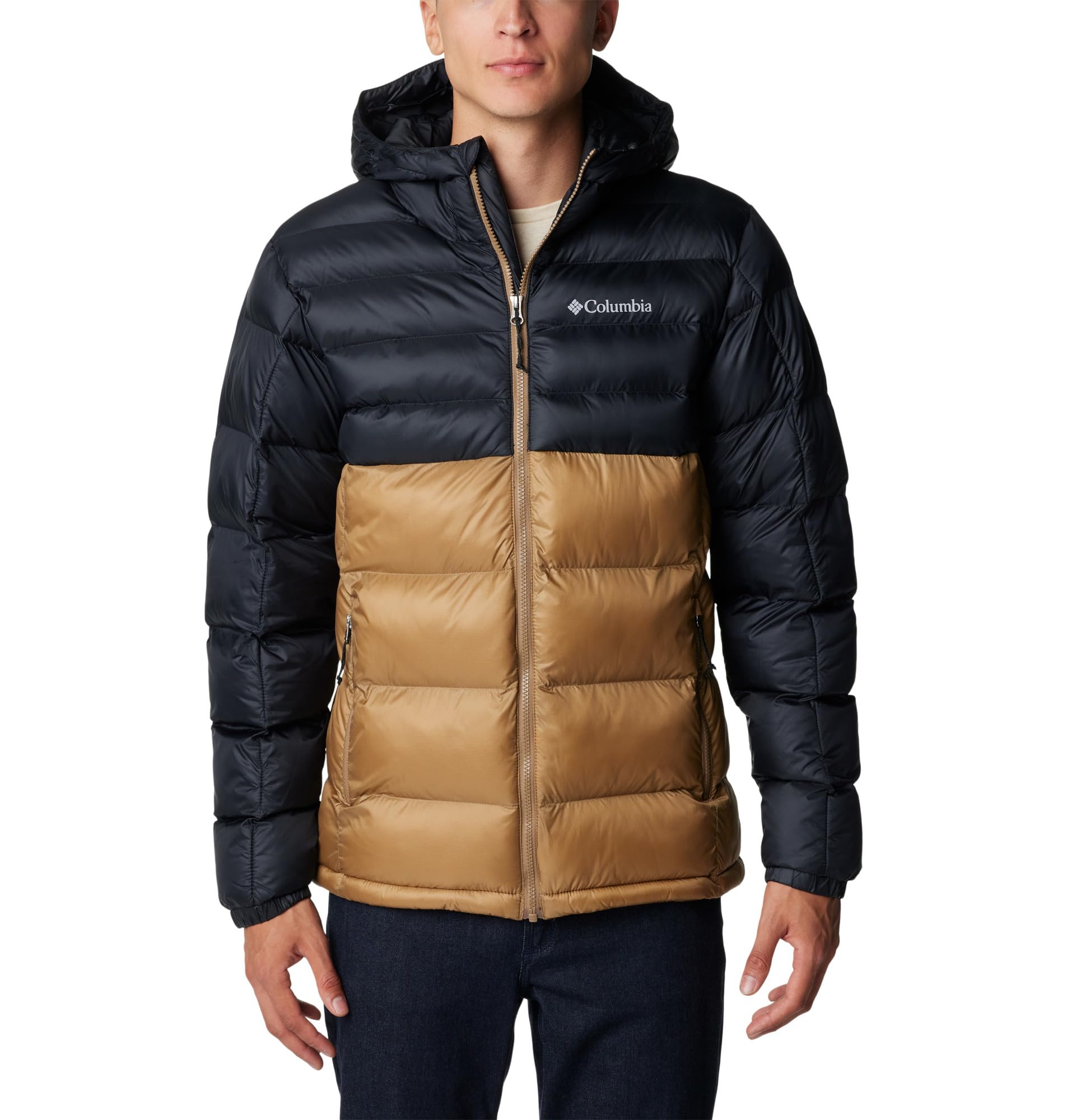Columbia Herren Buck Butte Insulated Hooded Jacket Pufferjacke mit Kapuze (1er Pack)