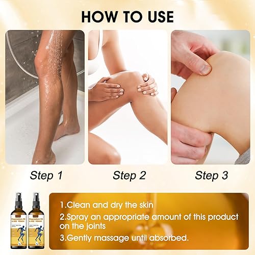 Miniatura 4 de 2 aerosoles curativos de aceite de magnesio y veneno de abeja, aceite de magnesio y veneno de abeja, aerosol para artritis de veneno de abeja para