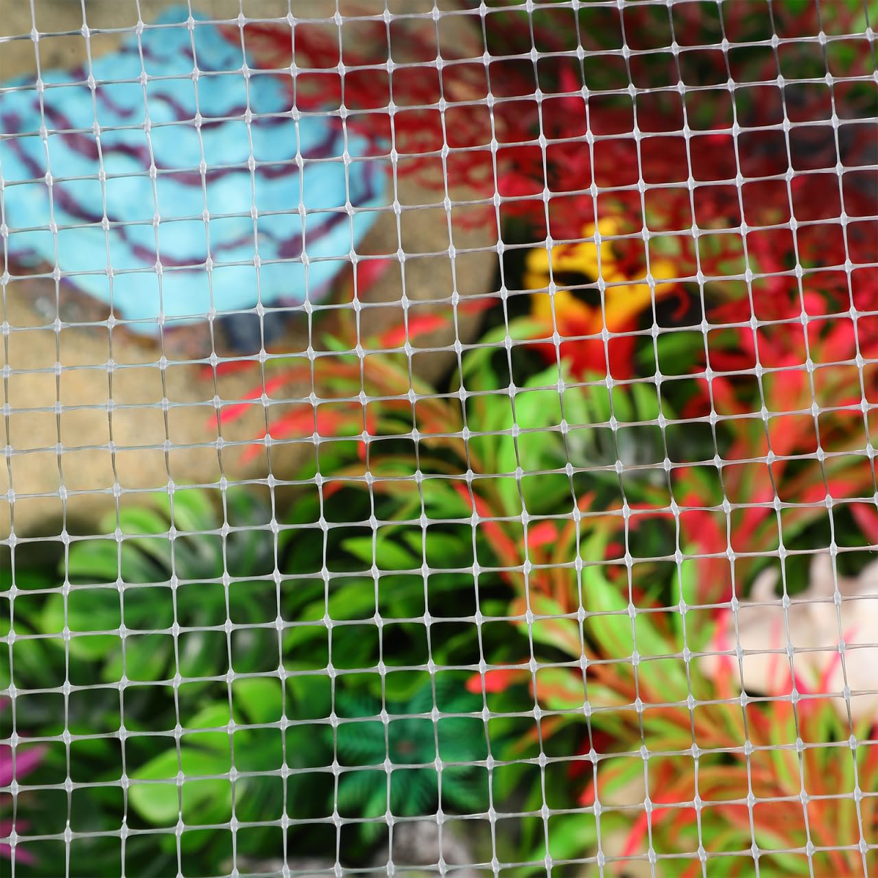 Cubierta Transparente De AcríLico para Acuario 27.6X20.9 Pulgadas Red Anti Salto Ajustable Y Cortable para ProteccióN De Peces Y DecoracióN De Tanque