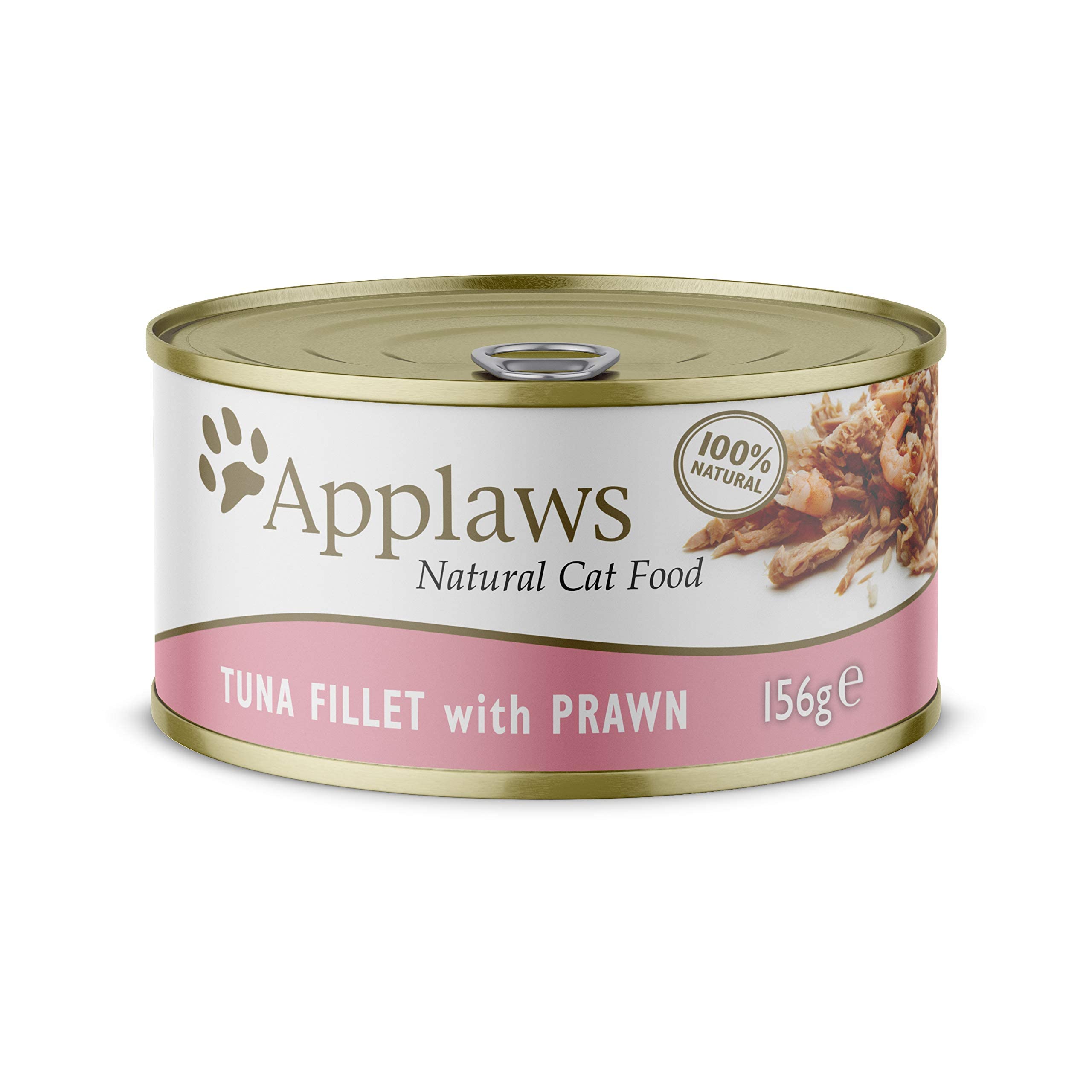 Nourriture pour chat Applaws thon et crevettes boîte appétence