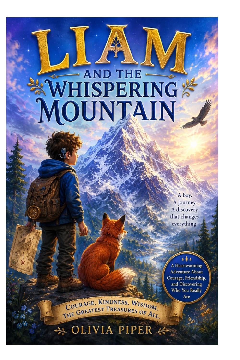 Liam and the Whispering Mountain: A Heartwarming adventure about courage, friendship, and discovering who you really are.