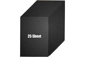 Premium Black Cardstock: Crafting and Printing Perfection