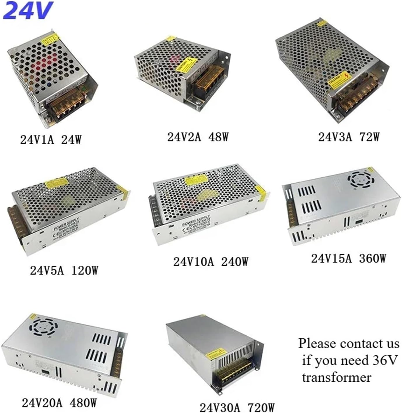 1PCS Switching Power Supply 5V 12V 24V LED Driver Transformer(40A,5V)