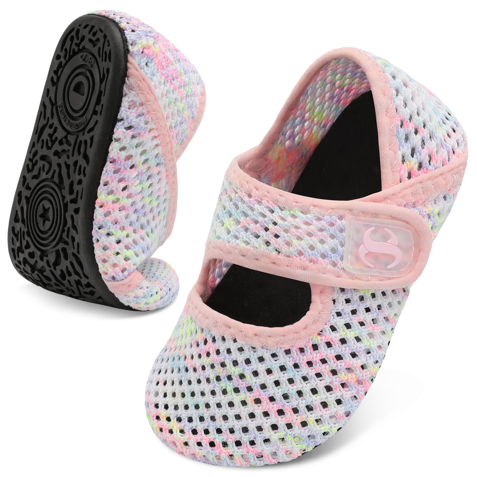 Baby Girl Boy Sandals Toddler Beach Swim Water Shoes Summer Pool Aqua Socks Shoes Toddler Wide Athletic Slide Shoes Pink Size