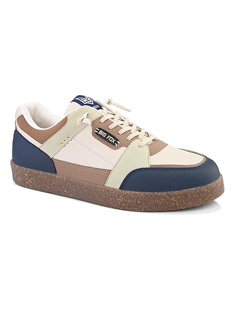 Buy Big Fox Stride Super Comfortable Trendy Color Block Sneakers