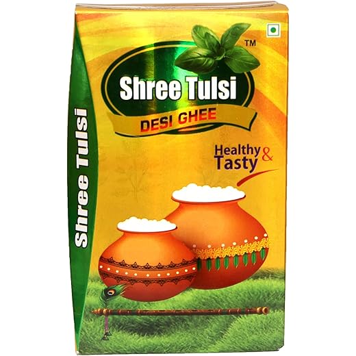 Shree Tulsi Desi Ghee Made Traditionally from Curd Ghee for