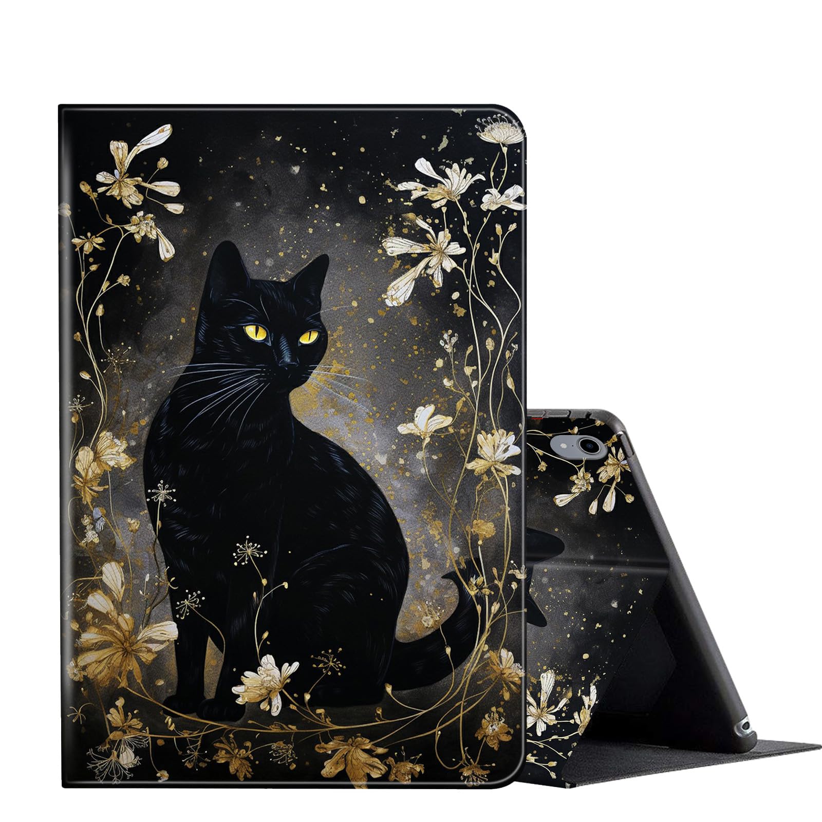 Case for iPad (A16) 11th Generation 11 Inch (2025), for iPad 10th Generation Case 10.9 Inch (2022),Slim Shockproof Shell PU Leather Stand Cover w/Auto