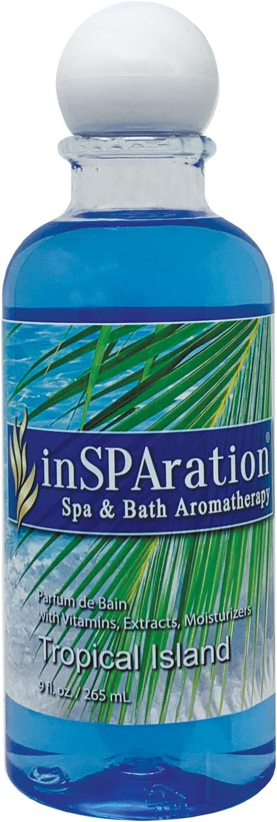 inSPAration Spa and Bath Aromatherapy 370X Spa Liquid, 9-Ounce, Tropical Island