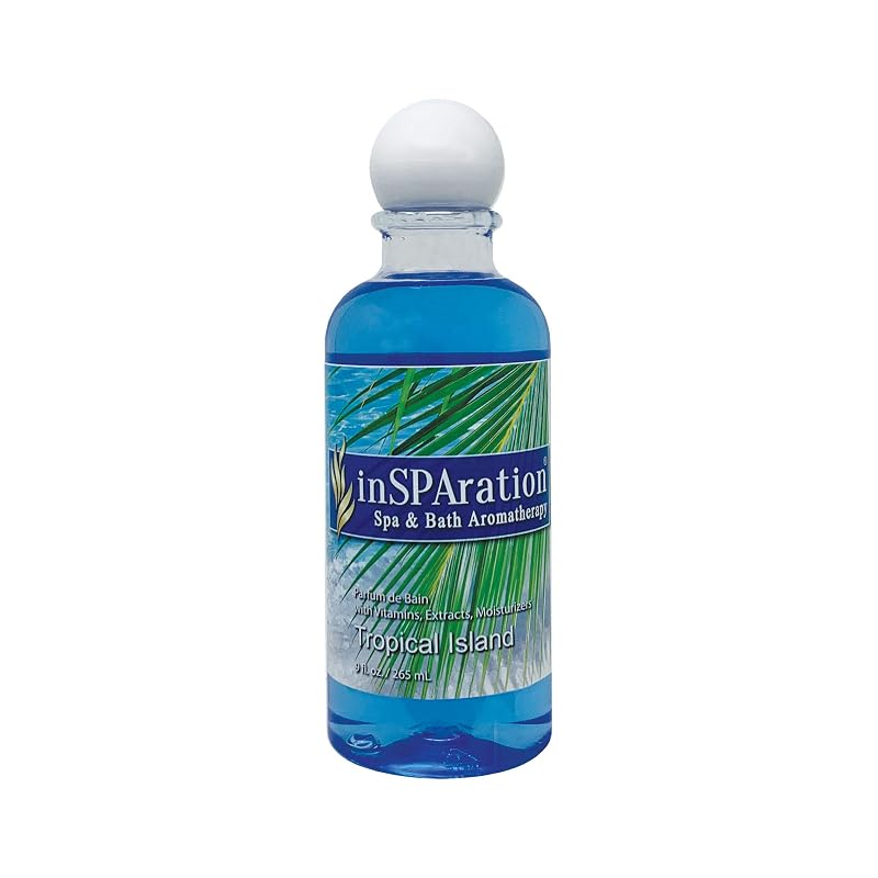 InSPAration 370X Fragrância Líquida para Spa e Banho Tropical Island, 255 mL