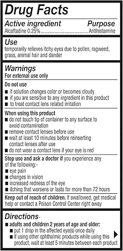 Miniatura 4 de Lastacaft Once Daily Eye Allergy - Gotas para aliviar la picazón, 0.17 fl oz (0.2 fl oz), 1 unidad