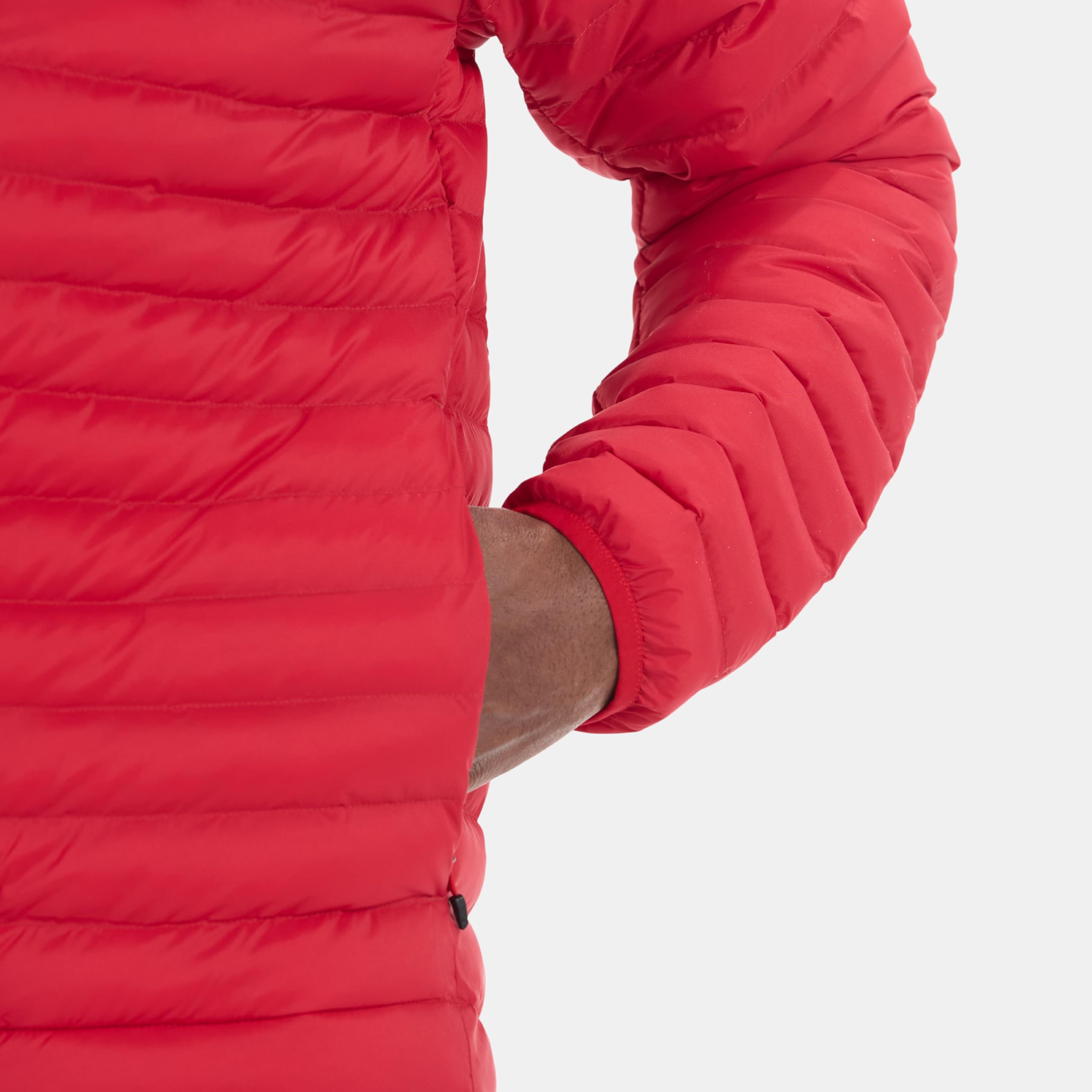 MARMOT Męska bluza z kapturem Echo Featherless, Team Red - najnowsza kolekcja, S