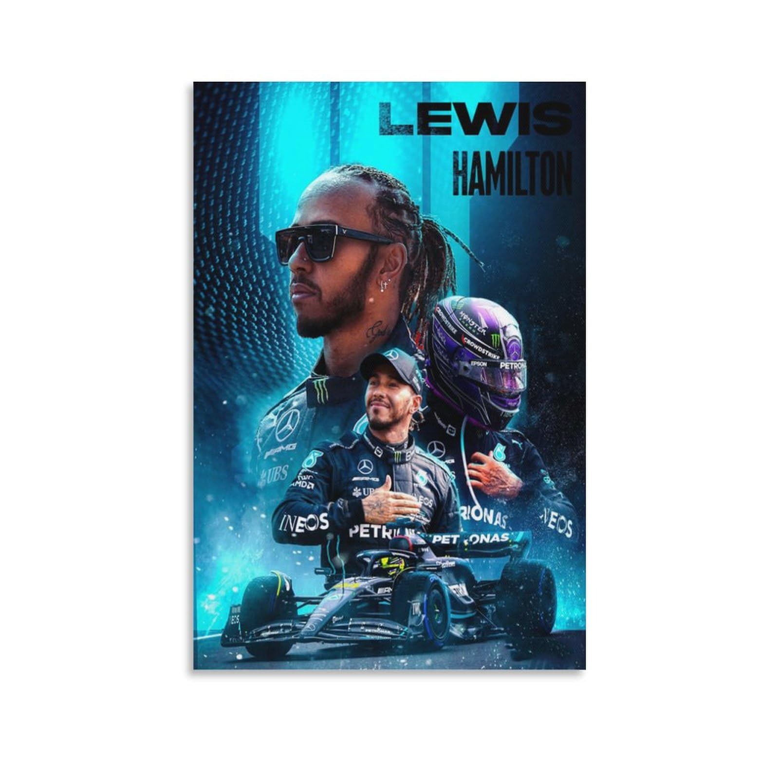 Amazon.co.jp: Lewis Hamilton ルイス・ハミルトン ポスター クール