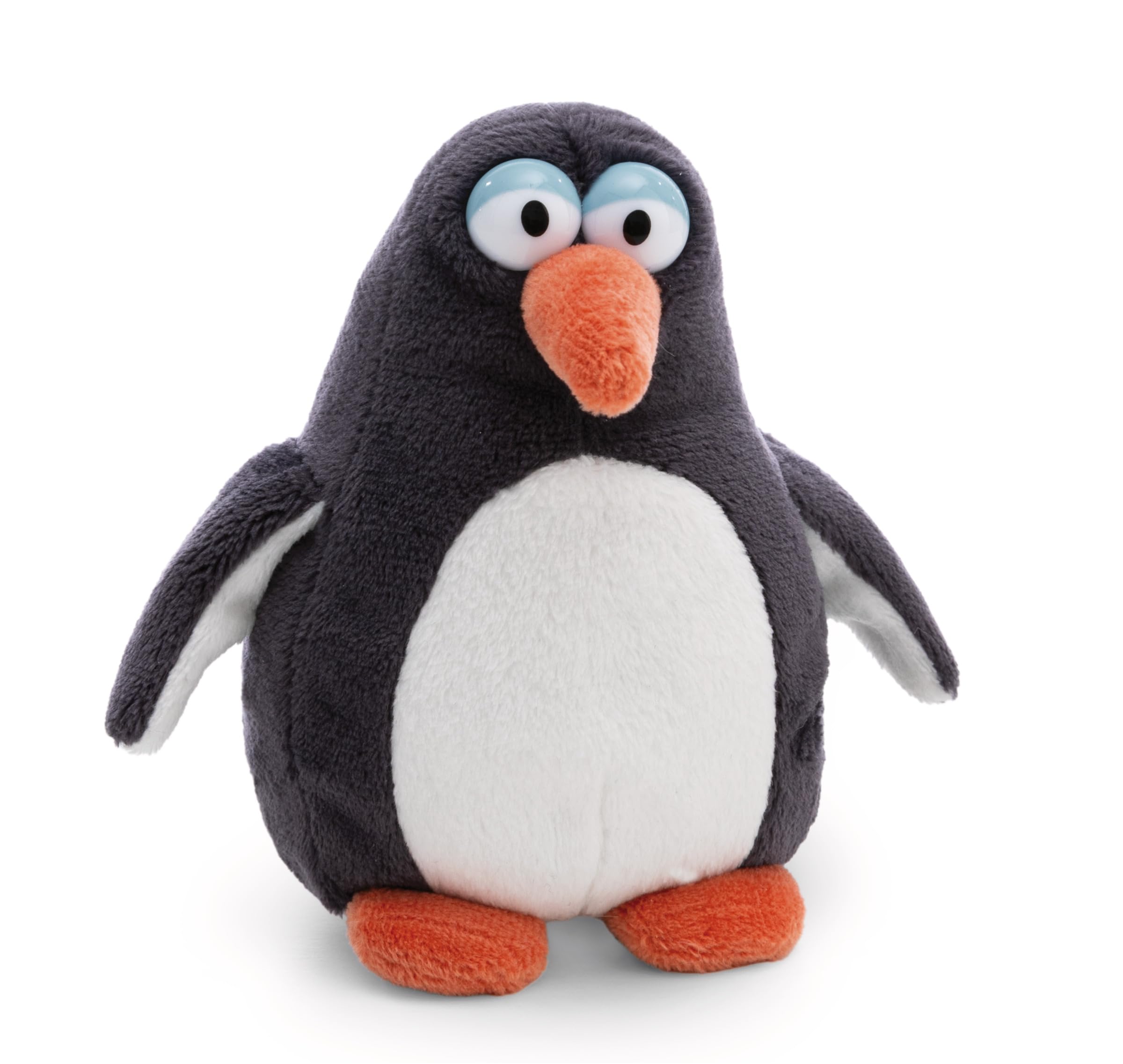 NICI 62454 Cuddly Toy, Penguin Jorge Thunder, 12 cm, Grey, Soft Plush, Cute Stuffed Animal for Cuddling and Playing, Great Gift Idea for Children and Adults
