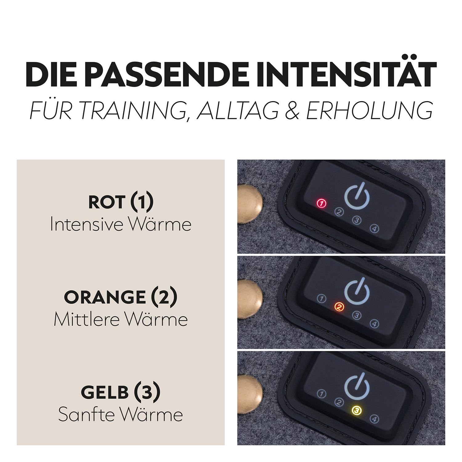 SUNRIDE Heizdecke für Pferde - Therapiedecke - 3 Wärmestufen - effektive Kontaktwärme - Premium Wolle - isolierter Rückenbereich - mit Eremit Akku und Ladekabel - unterstützt PSSM und MIM (165cm)