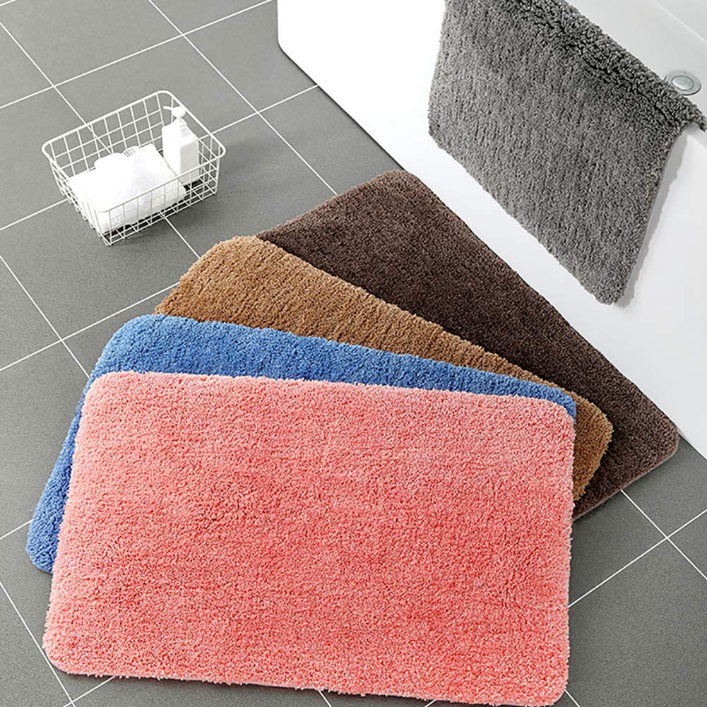 Badematte Fußmatten für Badezimmer Schlafzimmer Eingangsmatte Mikrofaser Shag Fußmatte Teppich, Bad Teppich Matte Absorbent Machine Washable-f 120x180cm (47x71inch)