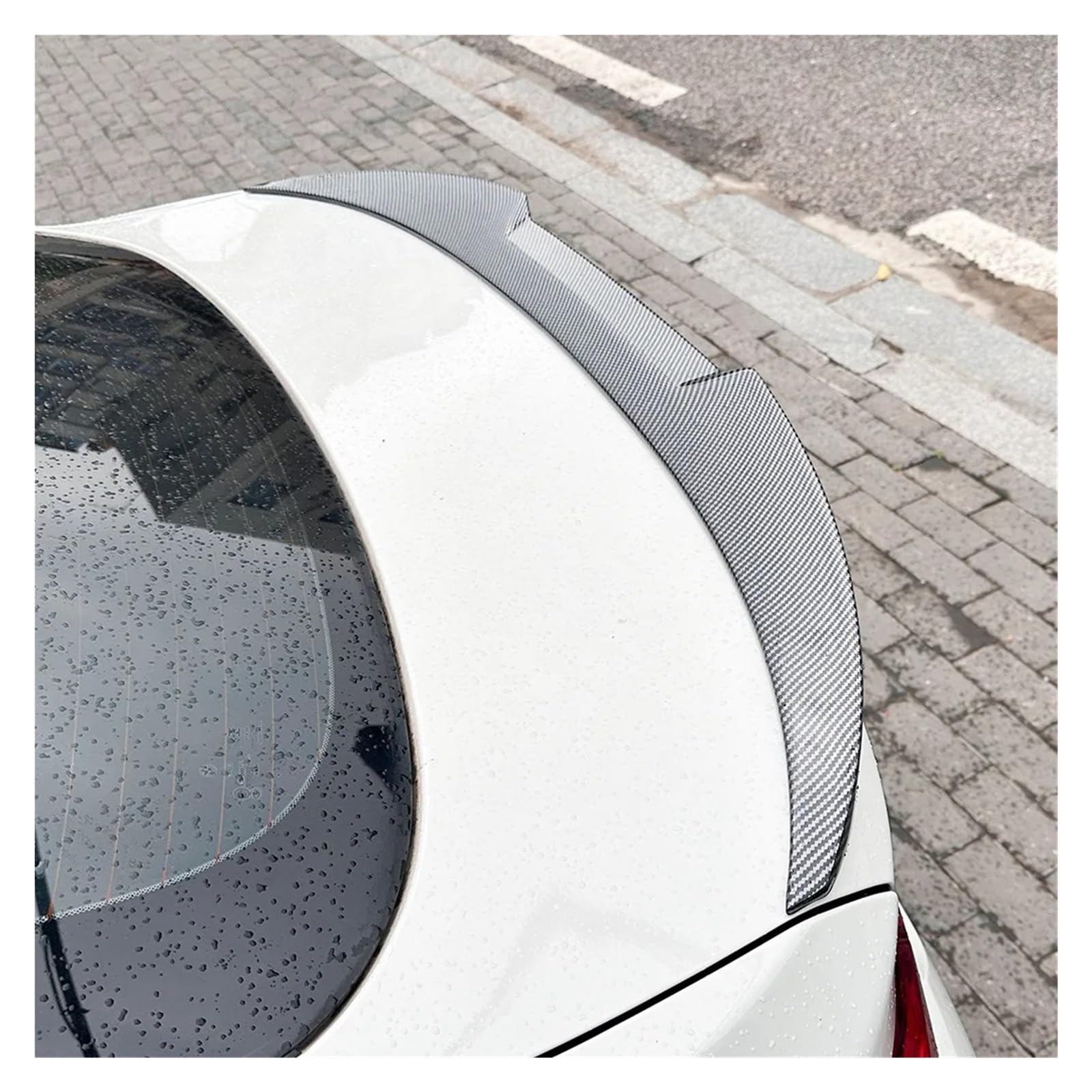 Spoiler posteriori per auto Per BMW F36 Serie 4 4 ​​Porte Gran Coupe 420i 428i 435i 2014-2020 Spoiler Posteriore Per Bagagliaio Spoiler sul tetto posteriore(Gloss Black)