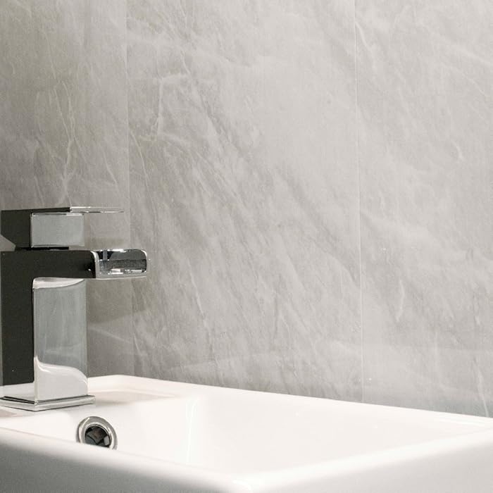 Buy Grey Panels Splashbacks Grey CladdingPVCBathroom Wall Panels
