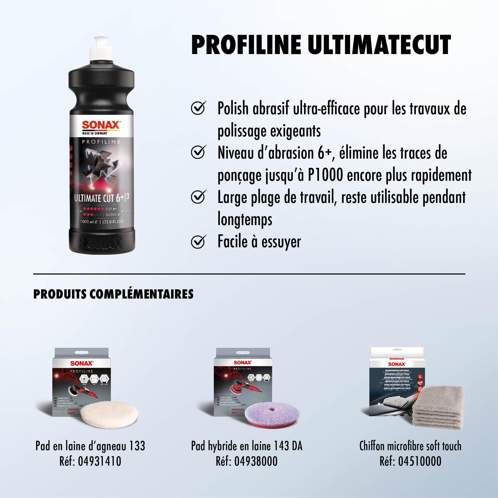 SONAX PROFILINE Ultimate Cut (1 Litre)