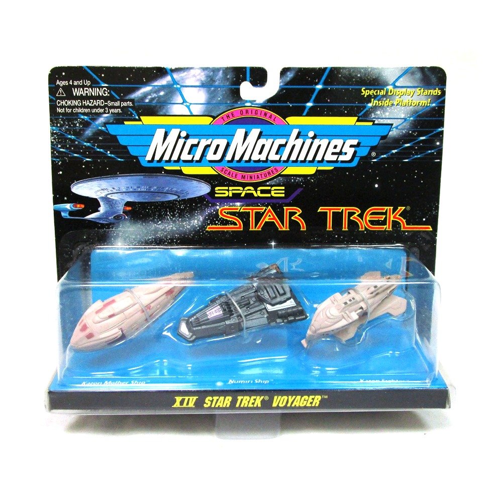 Amazon.com: Micro Machines Star Trek Voyager Collection XIV : Toys