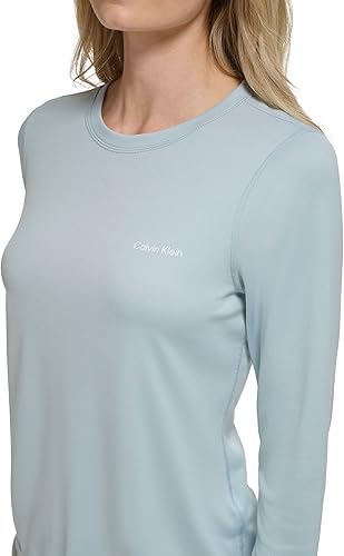 Miniatura 5 de Calvin Klein Camiseta de manga larga para mujer con protección 40+ que absorbe la humedad
