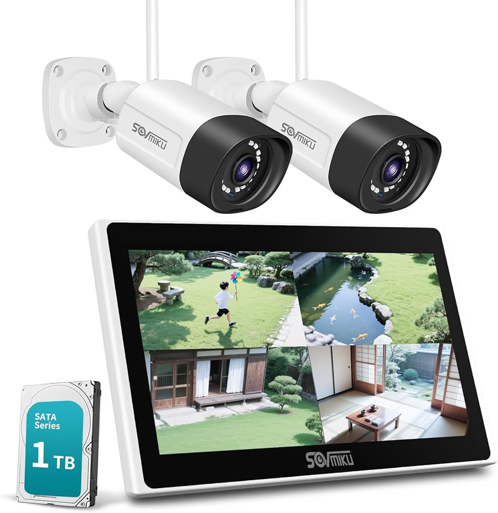 Amazon.co.jp: 【双方向音声・1TB HDD内蔵 】 防犯カメラ Amazon.co.jp: 【双方向音声・1TB HDD内蔵 】 防犯カメラ