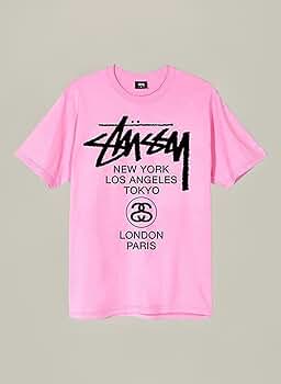 STUSSY【関税/送料込】Stussy World Tour T-Shirt★Tシャツ★ ☆関税込☆STUSSY☆Stussy World Tour T-Shirt☆Tシャツ