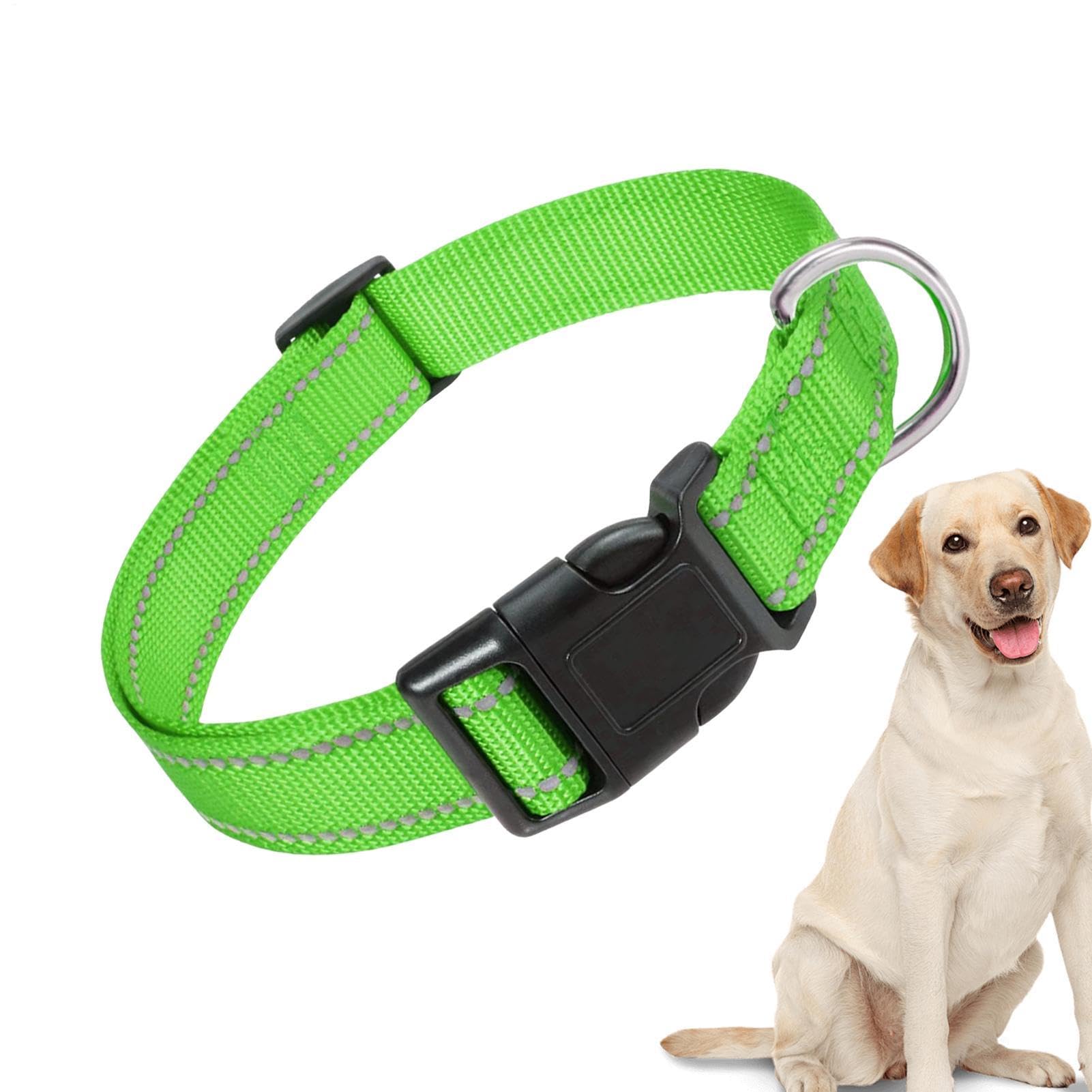 Reflektierendes Hundehalsband, verstellbares Welpenhalsband Reflektierend, | Verstellbares Katzenhalsband für kleine, mittlere und verschiedene Rassen