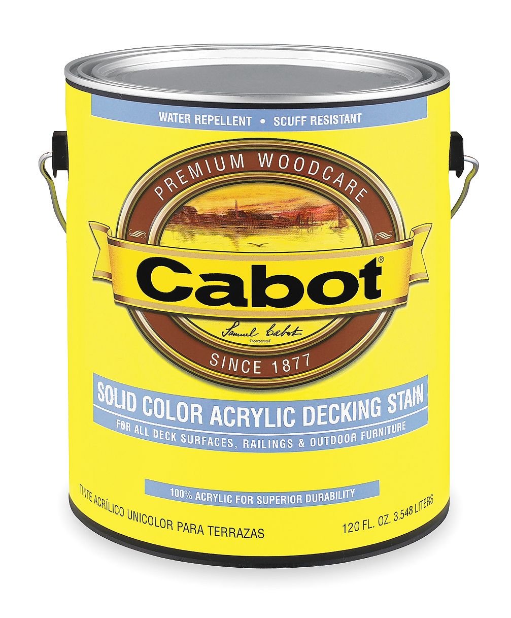 Cabot Solid Color Decking Stain Redwood