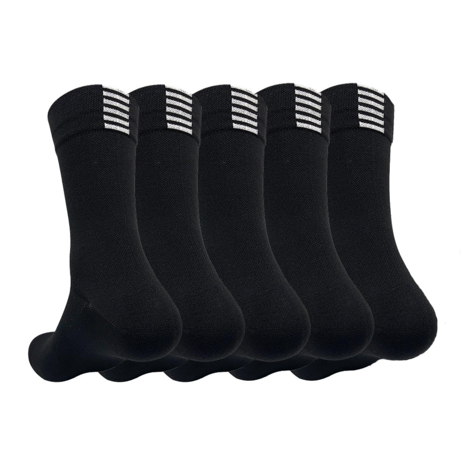 5 Paires Men's Cycling Socks Unisex Breathable Technology Cycling Accessories for Hiking Walking Climbing Cycling