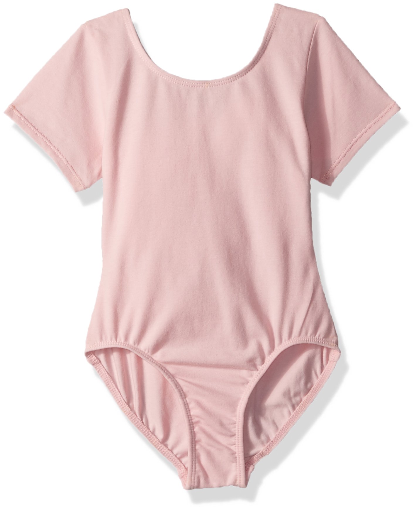 Jacques Moret girls Dance Short Sleeve Basic Leotard