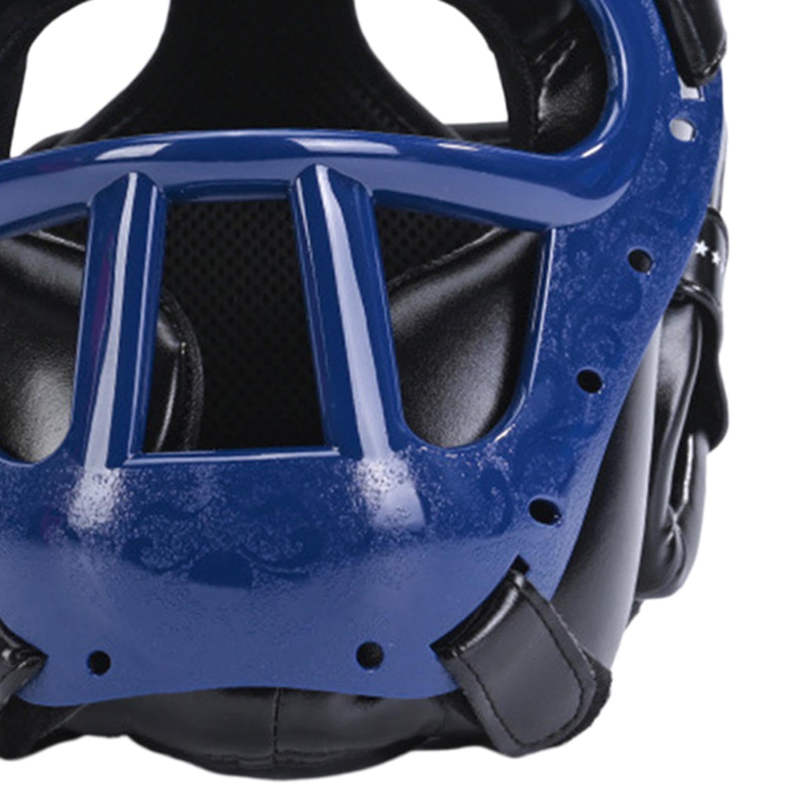 Casco da Imbottito con Protezione Completa per Fronte E Orecchie per Karate