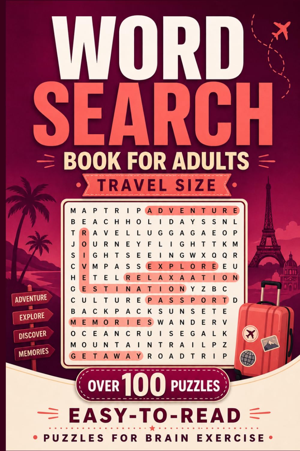 Word Search Book For Adults: Over 100 Puzzles