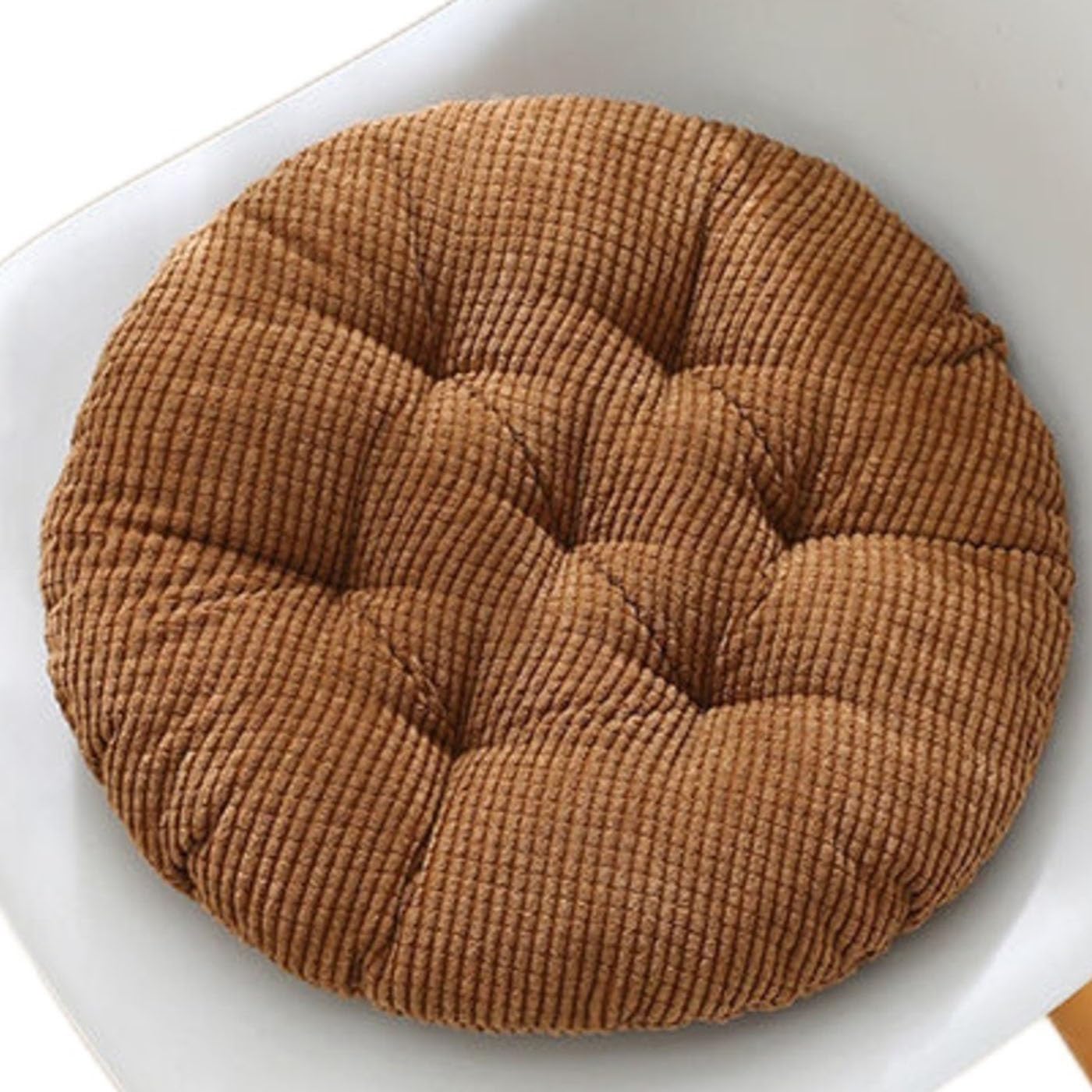 Zzdzw Color 19 Round Chair Cushion Dia 35 40 45 50 Cm Circular Chair Pad Outdoor Indoor Seat Cushion For Seat Is Very Soft Butt Pad For Kitchen Stool Cushions For Chairs Decoration(,30X30 Cm)
