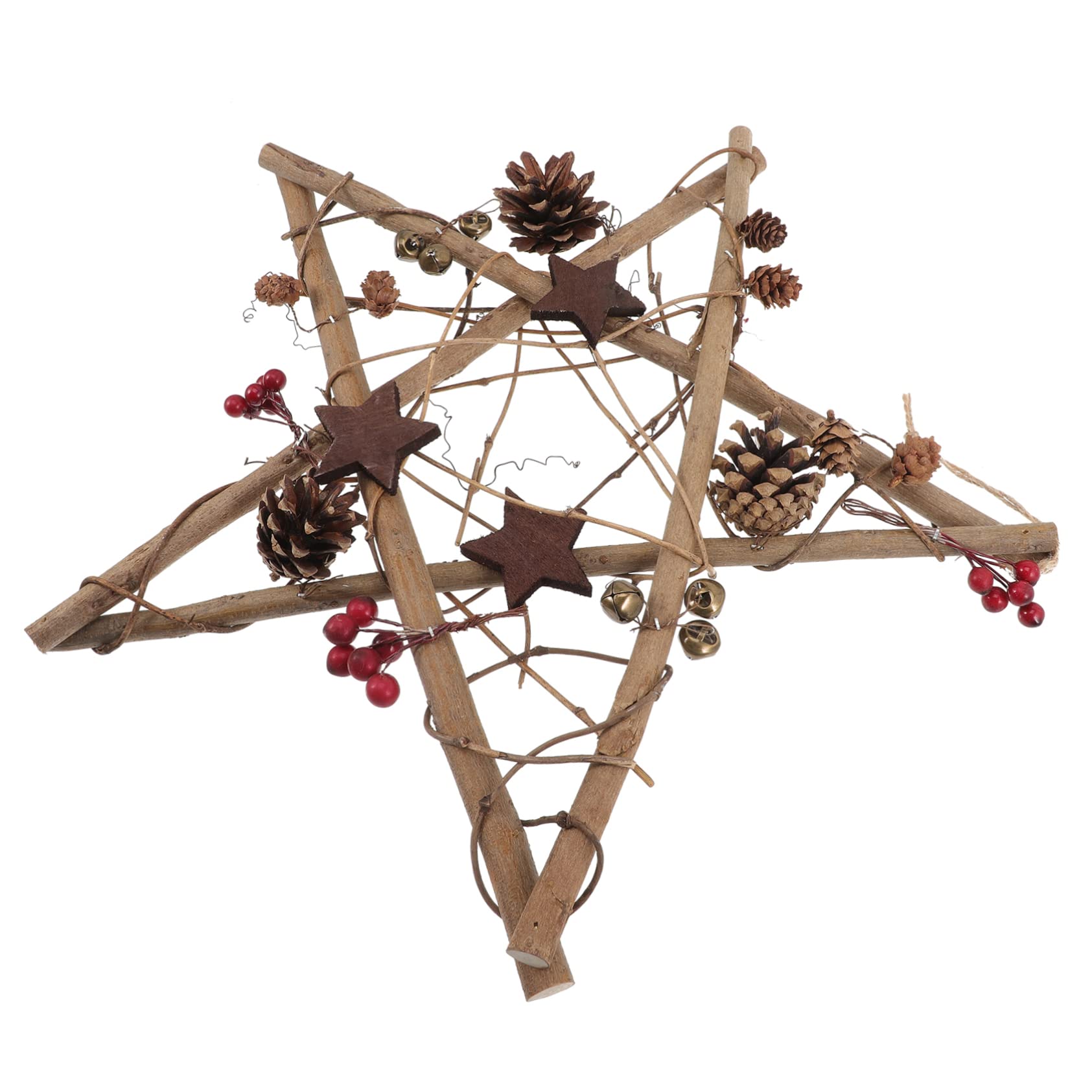 Decorazioni per Albero di Natale Forma di Stella Appendini per Albero di Natale Realizzato in Materiale Sicuro e Durevole Design Moda e Adorabile