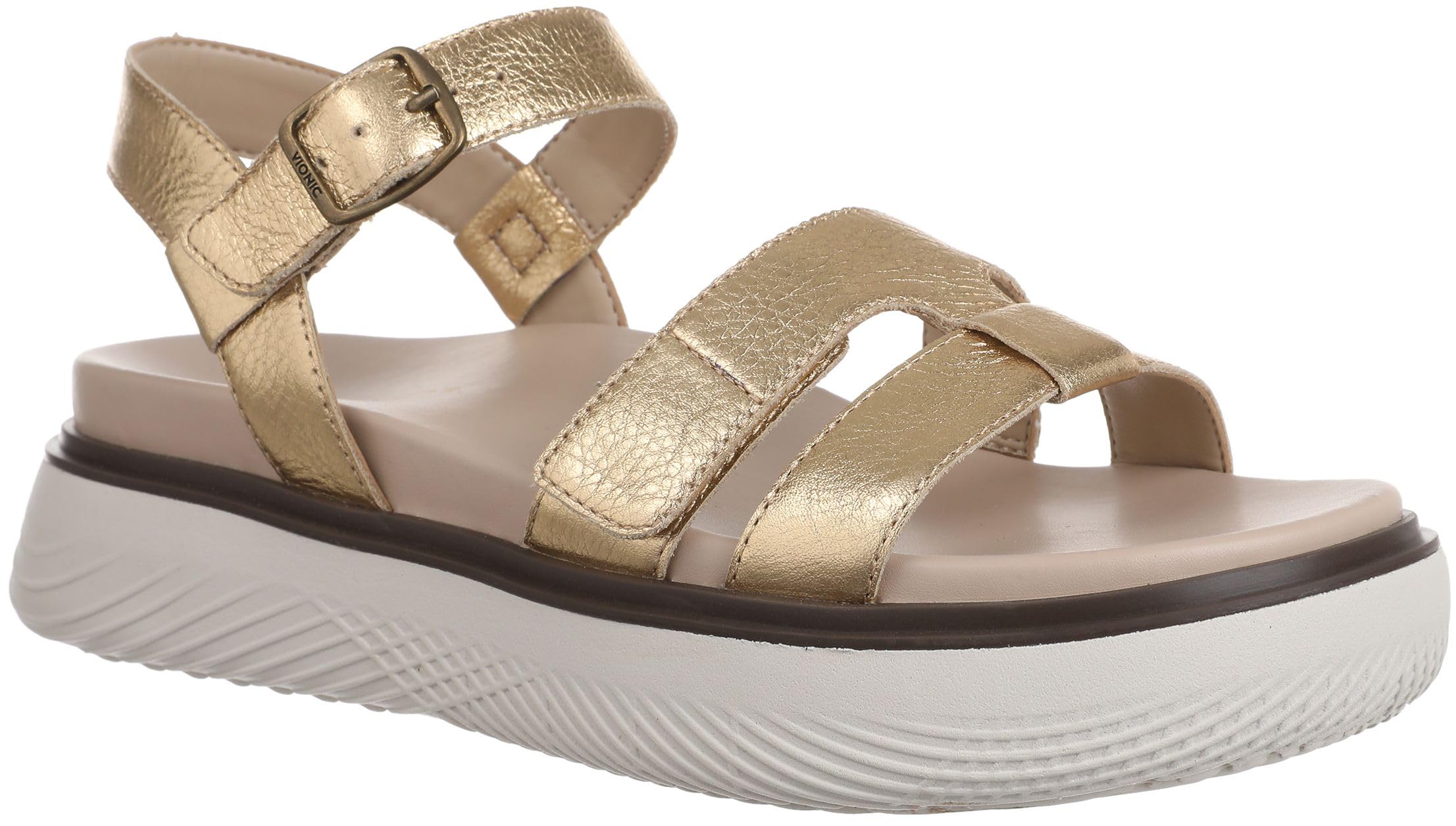 Amazon | Vionic レディース Solana スリングバック サンダル