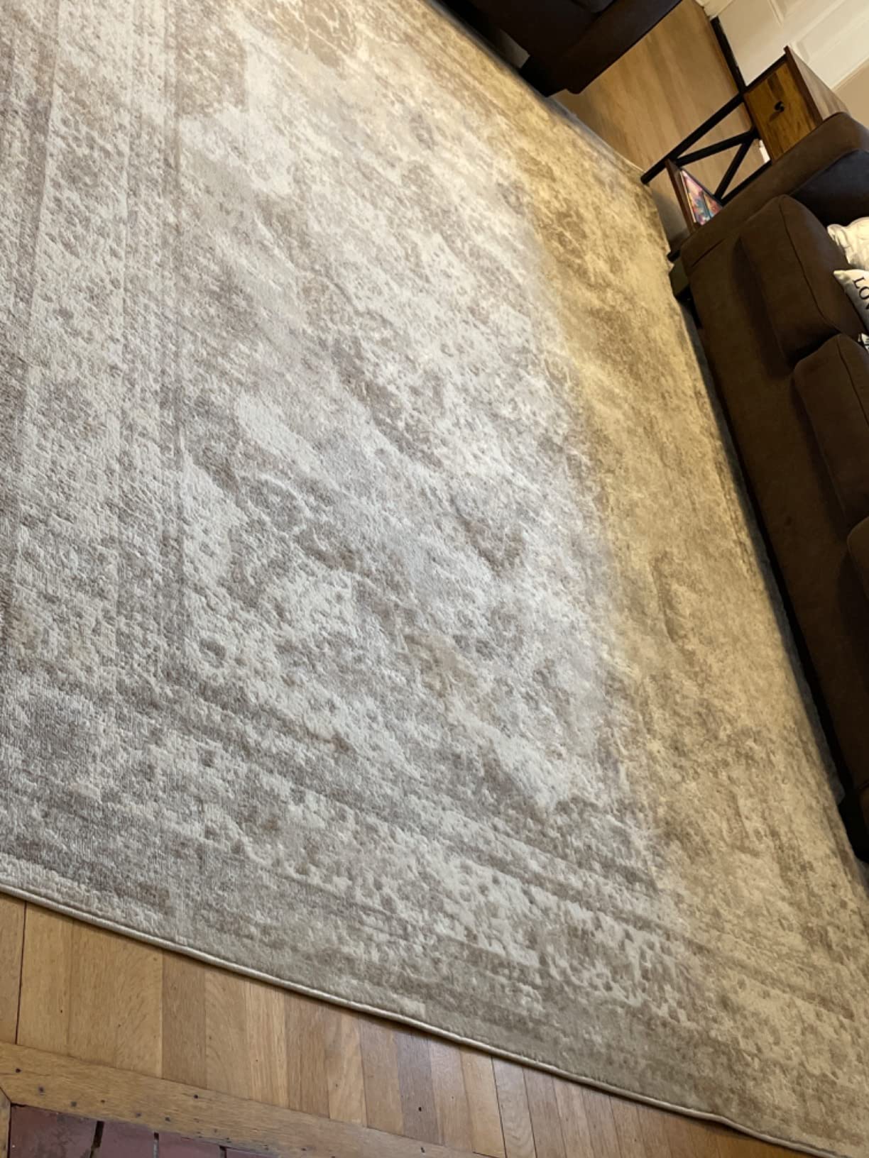 20/mo Finance Unique Loom Sofia Collection Traditional Vintage Gray