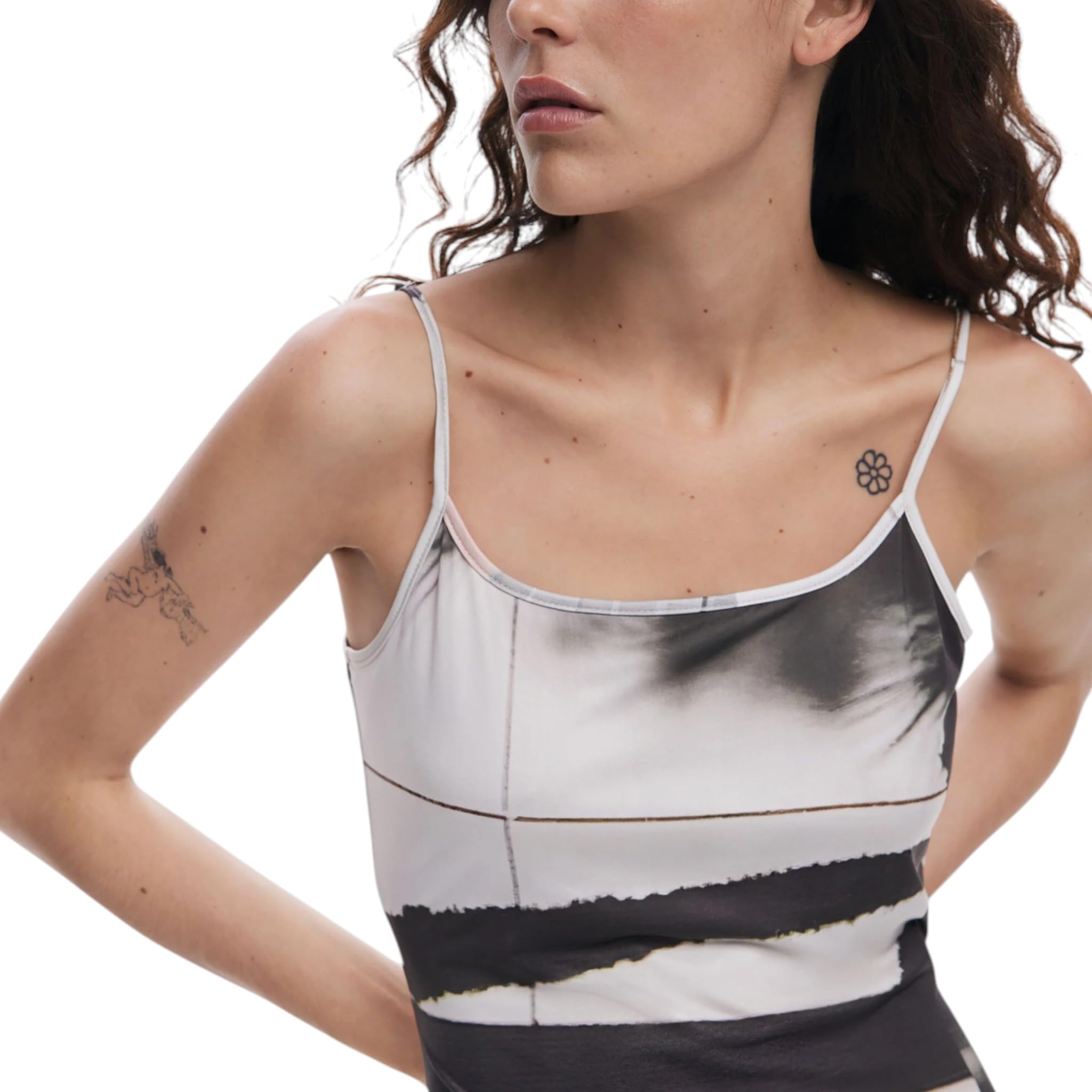 Desigual Damen 25swvk56 Lässiges Kleid