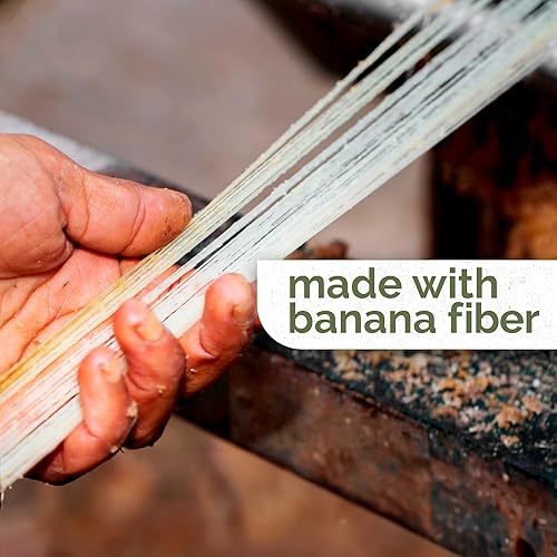 Miniatura 3 de Handmade Peacock Crochet Maxi Earrings - Natural Fibers & Upcycled Materials - Eco-friendly Sustainable Handcrafted Jewelry - Exclusive & Unique