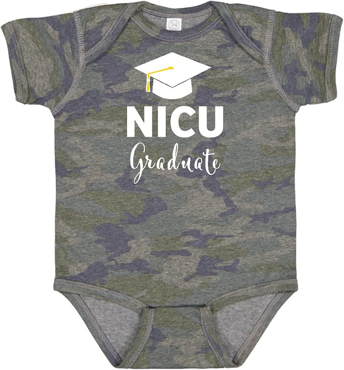 inktastic Graduation Hat-NICU Graduate Baby Bodysuit