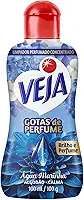 Veja Gotas de Perfume Água Marinha Algodão Limpador Perfumado Concentrado 100 ml